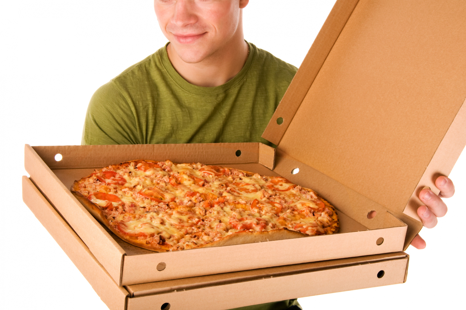 Доставщик пиццы и золотой 65. Доставщик пиццы. Разносчик пиццы. Человек с коробкой пиццы. Пицца в коробке.